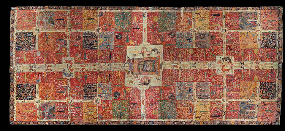 Saravid Chaharbagh rug, 17th century
