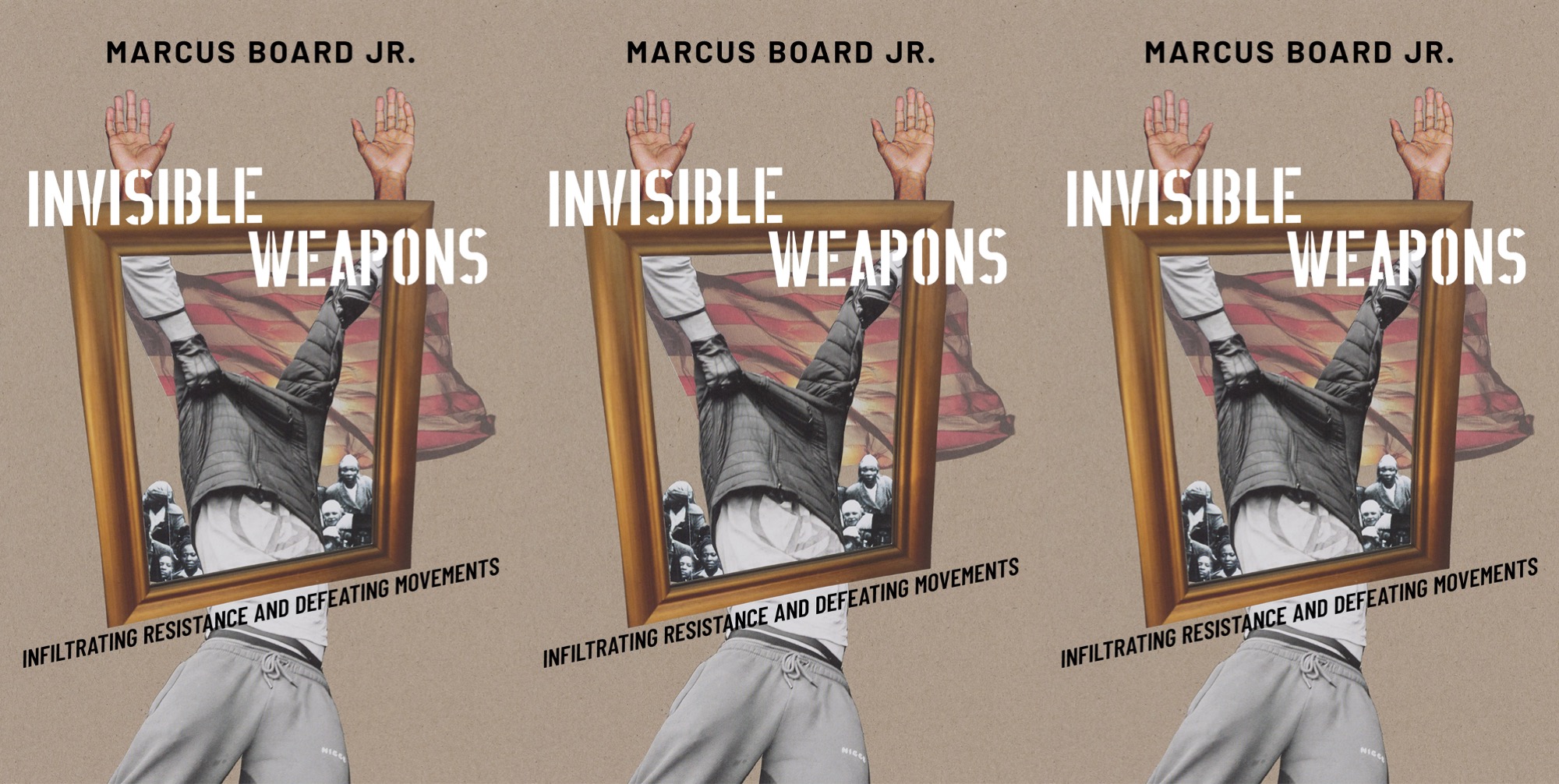 The cover of Marcus Board's new book.