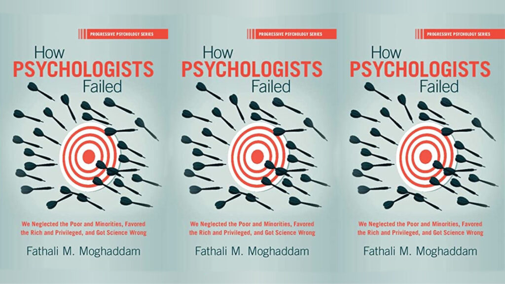 Psychologists Failed book cover - cover depicts bullseye target with in the center with pins around, but not on the bullseye