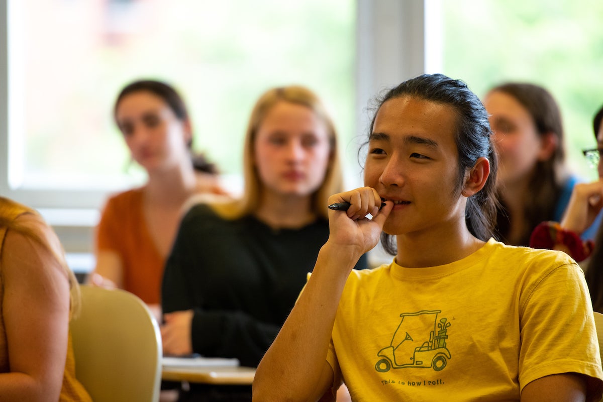 students in a classroom