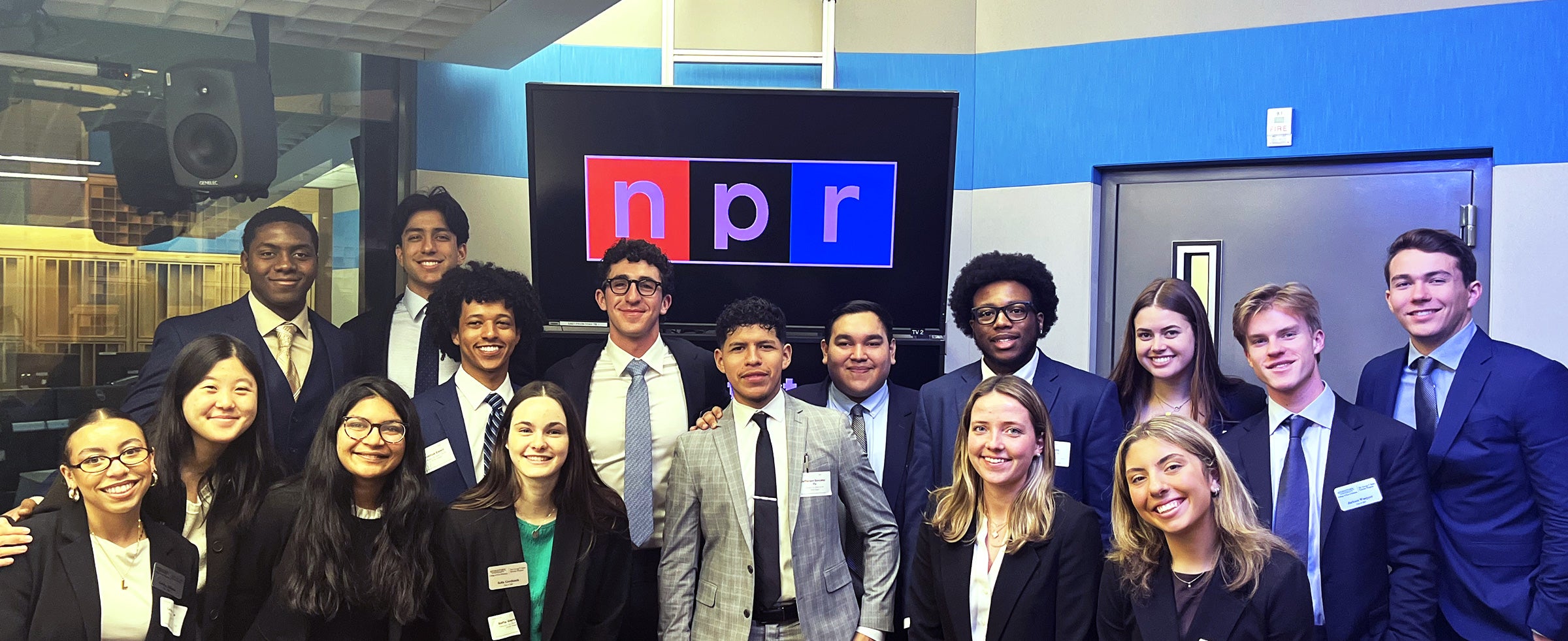 Baler Scholars at NPR