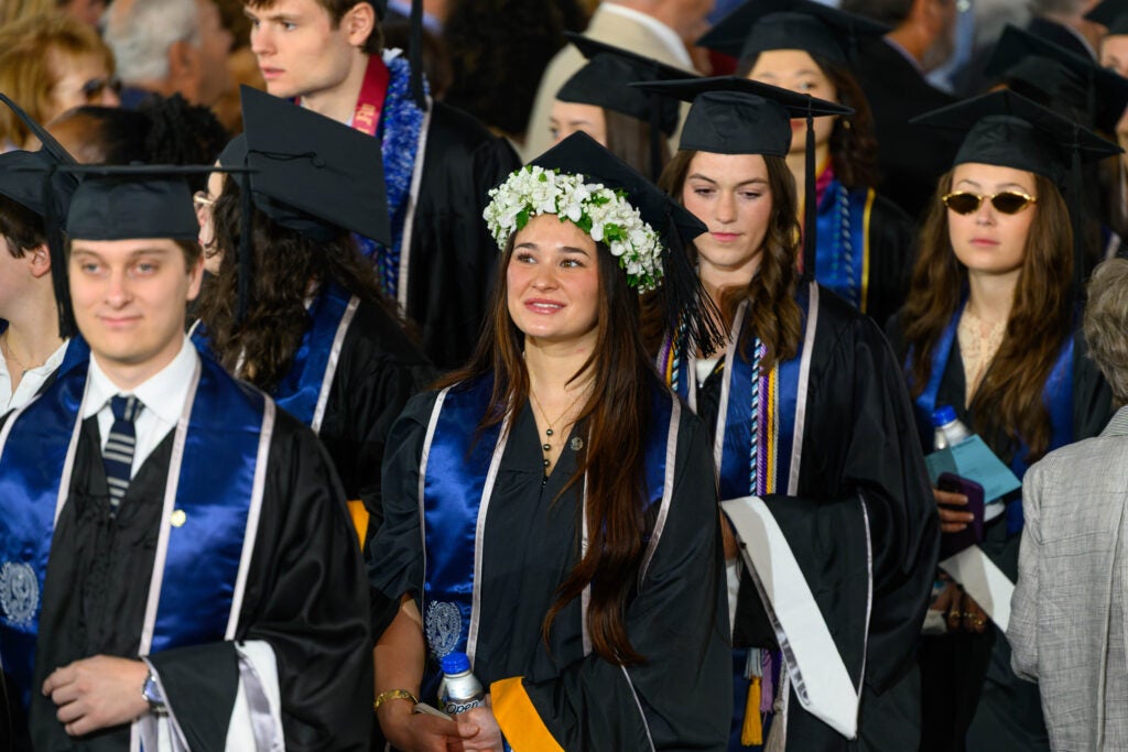 Students at the 2026 College of Arts and Sciences commencement