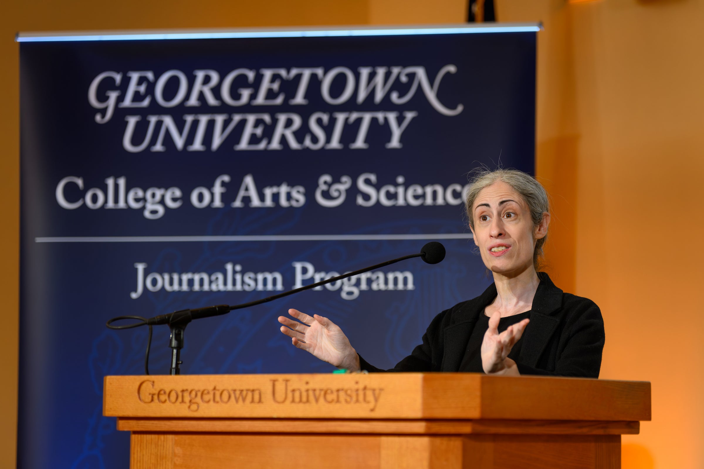 Georgetown’s Journalism Program Marks Press Freedom Week With Global Media Leaders